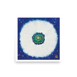 Jisu Han Energy Art Flower of the Universe #17 | Art Print
