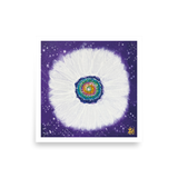 Jisu Han Energy Art Flower of the Universe #18 | Unframed Paper Print