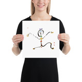 Joy of Life | Ilchi Lee Energy Art | Unframed Paper Print