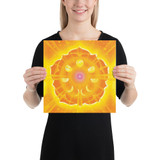 Solar Plexus Chakra (3rd Chakra) | Al Choi Energy Art | Unframed Paper Print