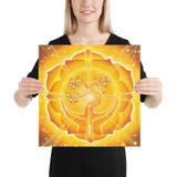 Spiritual gift—Heart Chakra print for mindful living
