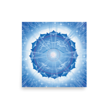 Third-Eye Chakra (6th Chakra) | Al Choi Energy Art | Unframed Paper Print