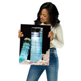 'Soul of Mago' Aquamarine Photo | Unframed Paper Print