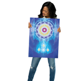 Woman Holding LifeParticle Sun - 18x24