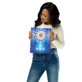 Woman Holding LifeParticle Sun - 8x10