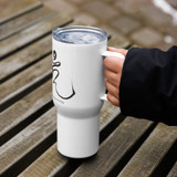 "Ki" Calligraphy by Ilchi Lee | Travel Mug with a Handle