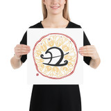 Ox - 12 Zodiac Animals - Manwol Art Exhibition | Unframed Paper Print