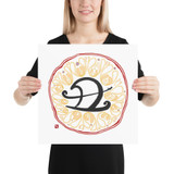 Ox - 12 Zodiac Animals - Manwol Art Exhibition | Unframed Paper Print