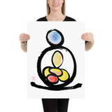 Good Health - Fortune Talisman - Manwol Art Exhibition | Unframed Paper Print