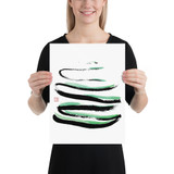 Calm the Mind - Fortune Talisman - Manwol Art Exhibition | Unframed Paper Print