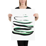Calm the Mind - Fortune Talisman - Manwol Art Exhibition | Unframed Paper Print
