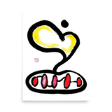 Couples Harmony - Fortune Talisman - Manwol Art Exhibition | Unprinted Paper Print