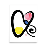 Friendship & Soulmate - Fortune Talisman - Manwol Art Exhibition | Unframed Paper Print