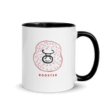 Rooster | 12 Zodiac Animals by Manwol | Mug with Color Inside