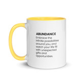 Abundance | Fortune Talisman by Manwol | Mug with Color Inside