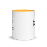 Happiness | Fortune Talisman by Manwol | Mug with Color Inside