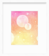 Heaven and Earth 3 | Ilchibuko Energy Art | Framed Paper Print