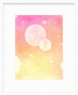 Heaven and Earth 3 | Ilchibuko Energy Art | Framed Paper Print