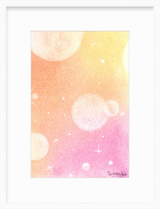 Heaven and Earth 4 | Ilchibuko Energy Art | Framed Paper Print