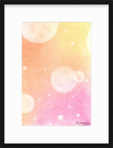 Heaven and Earth 4 | Ilchibuko Energy Art | Framed Paper Print