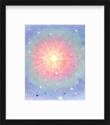 Heaven and Earth 5 | Ilchibuko Energy Art | Framed Paper Print