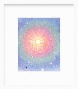 Heaven and Earth 5 | Ilchibuko Energy Art | Framed Paper Print