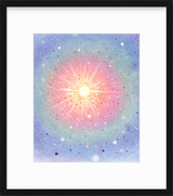 Heaven and Earth 5 | Ilchibuko Energy Art | Framed Paper Print