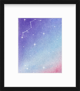 Heaven and Earth 6 | Ilchibuko Energy Art | Framed Paper Print