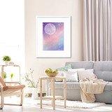 Heaven and Earth 7 | Ilchibuko Energy Art | Framed Paper Print