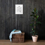 Chun Bu Kyung Canvas Print with Floating Frame