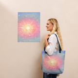 Heaven and Earth 5 | Ilchibuko Energy Art | Tote Bag