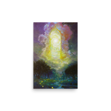 Gate of Dimensions energy art paper print front view