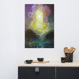 Gate of Dimensions | Al Choi Energy Art | Unframed Paper Print