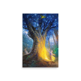Forest of Dancing Souls | Al Choi Energy Art | Unframed Paper Print