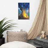 Forest of Dancing Souls | Al Choi Energy Art | Unframed Paper Print