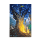 Forest of Dancing Souls | Al Choi Energy Art | Unframed Paper Print