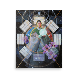 Sacred Mother of Ancient Korea | Al Choi Energy Art | Unframed Paper Print
