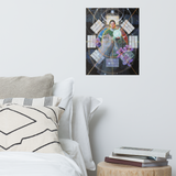 Sacred Mother of Ancient Korea | Al Choi Energy Art | Unframed Paper Print