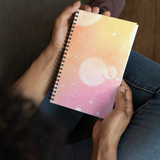 Heaven and Earth 4 | Ilchibuko Energy Art | Spiral Notebook