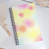 Heaven and Earth 2 | Ilchibuko Energy Art | Spiral Notebook