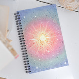 Heaven and Earth 5 | Ilchibuko Energy Art | Spiral Notebook