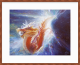 Red Dragon | Al Choi Energy Art | Framed Paper Print