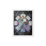 Sacred Mother of Ancient Korea | Al Choi Energy Art | Framed Canvas Print