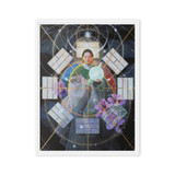 Sacred Mother of Ancient Korea | Al Choi Energy Art | Framed Canvas Print
