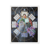 Sacred Mother of Ancient Korea | Al Choi Energy Art | Framed Canvas Print