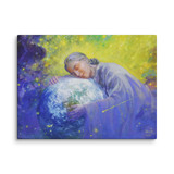 Healing space focal point—Mago energy art in nature setting