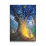 Spiritual gift—forest of dancing souls canvas