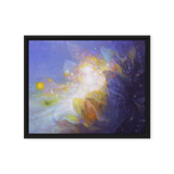 Bokbon - Return to the Source | Al Choi Energy Art | Framed Canvas Print