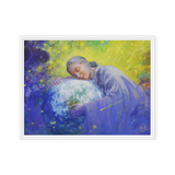 Mago — Mother Earth | Al Choi Energy Art | Framed Canvas Print