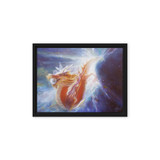 Red Dragon | Al Choi Energy Art | Framed Canvas Print